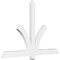 Ekena Millwork Redmond Architectural Grade PVC Gable Bracket, 60"W x 40"H x 2"D x 4"F, 16/12 Pitch GBP060X40X0204RED00 - alternate 1